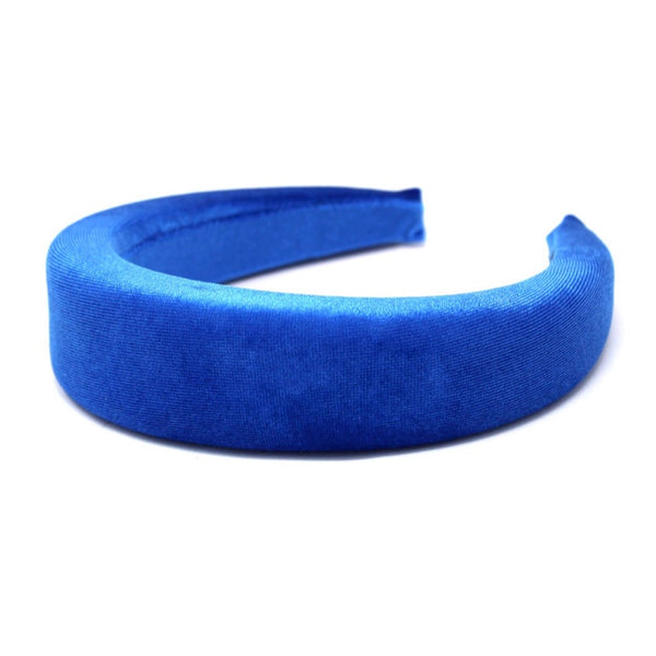 Padded velvet headband